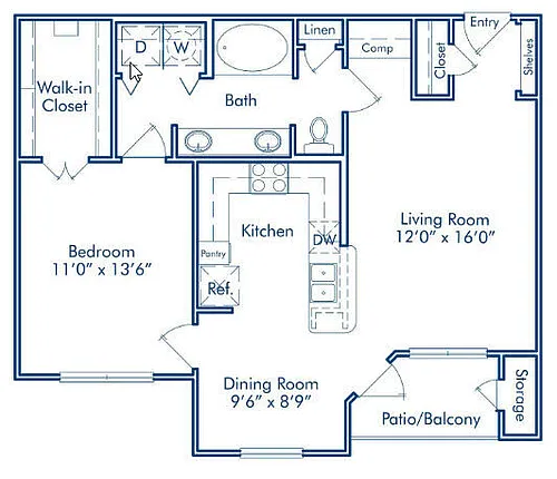 Floor plan CT