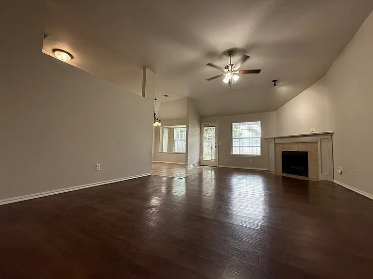 Living room from front door