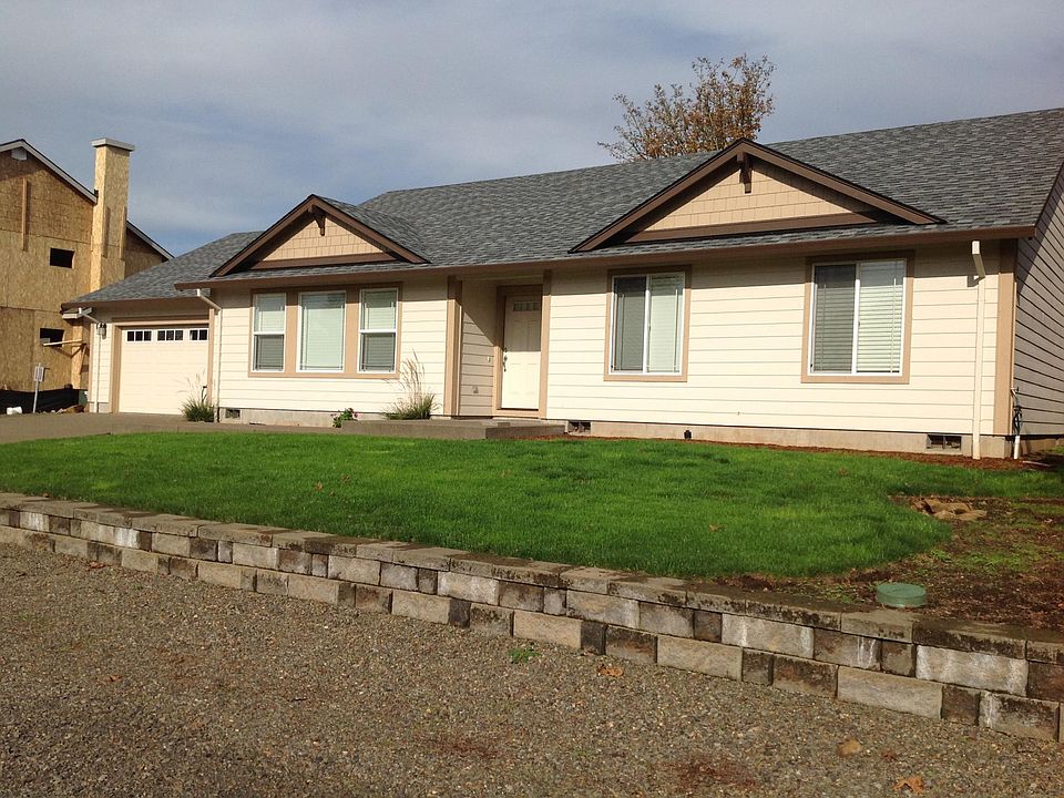 front of the house