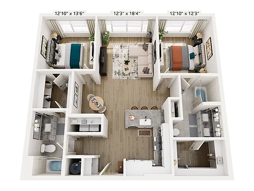 Floor plan B4