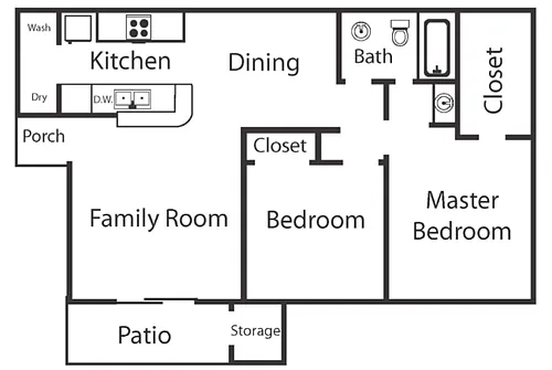 Floor plan B1