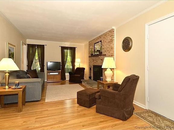 View of family room from sunroom