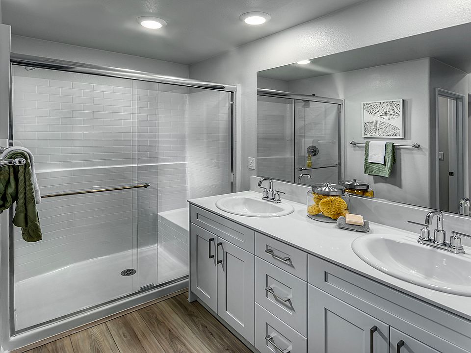 Residence 3 interior image modeled at a nearby Meritage community.