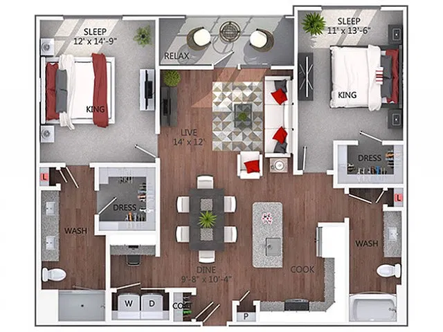 Floor plan C5
