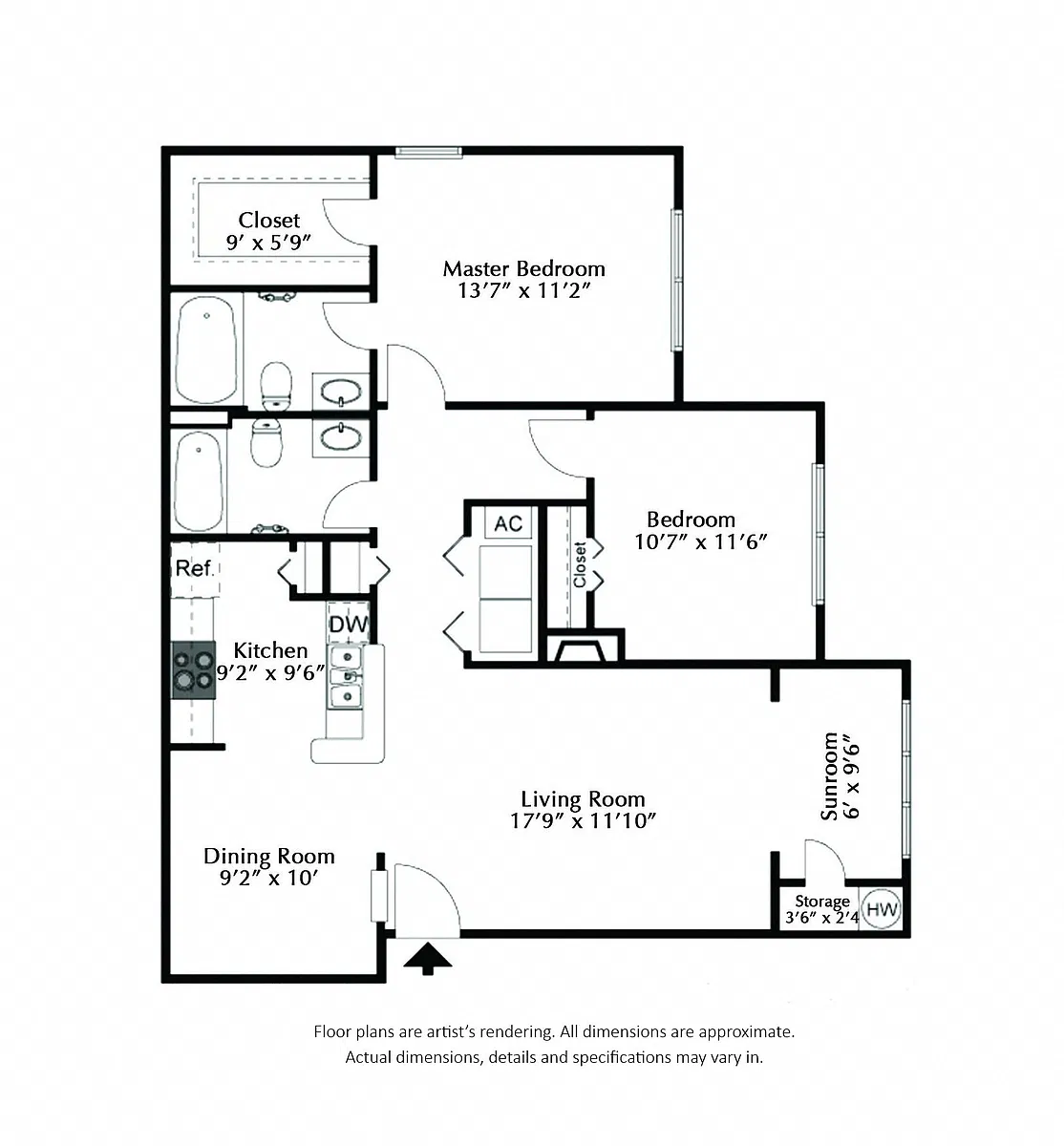 Floor plan THE MAGNOLIA