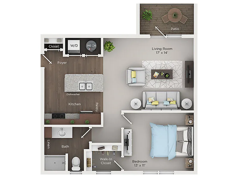 Floor plan The Brook