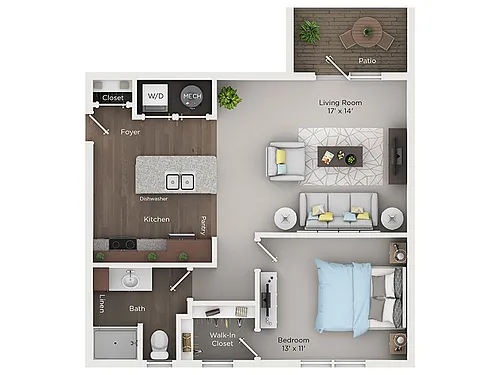 Floor plan The Brook