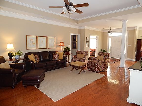Hardwoods and crown molding