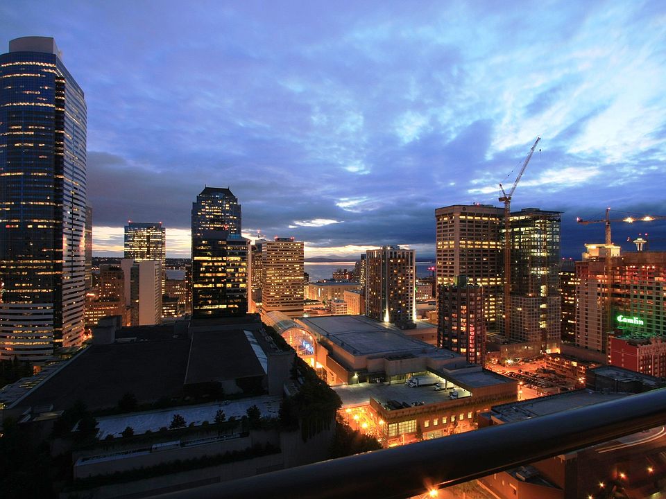 View to West at Dusk