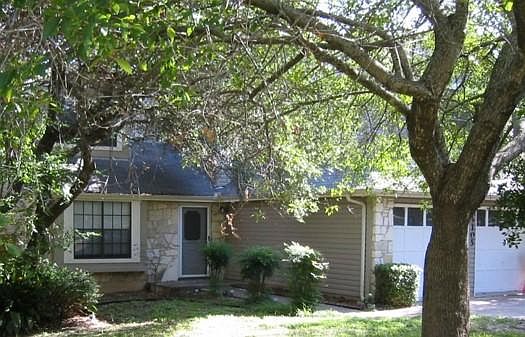 Quiet neighborhood with large trees