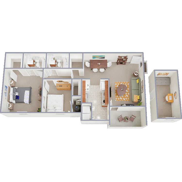Floor plan Chestnut