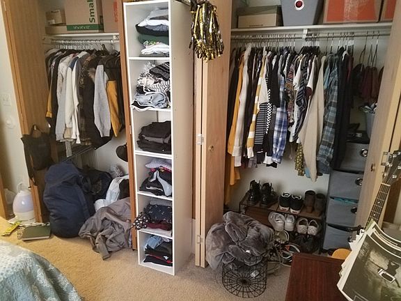 1135 Pennsylvania #1 - bedroom closets
