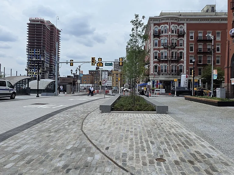 Updated Hoboken Path walkway