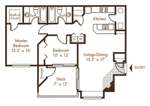 Floor plan Pinewood