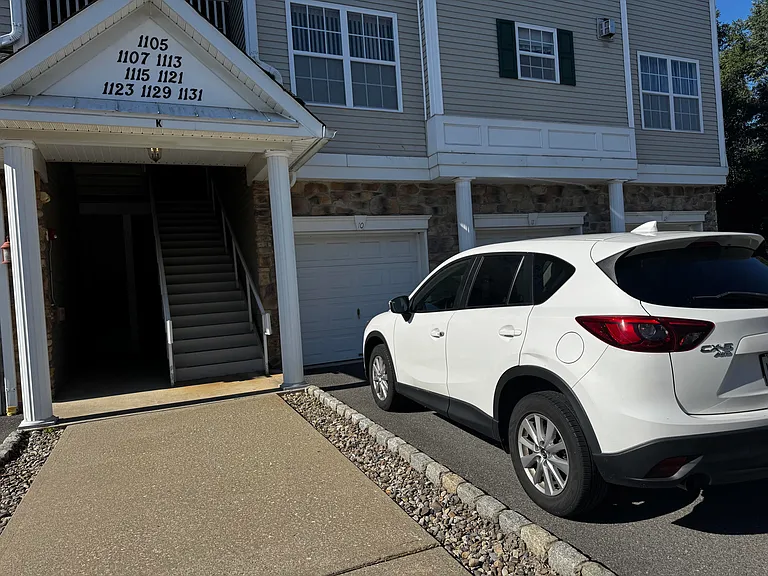 parking space in front of garage