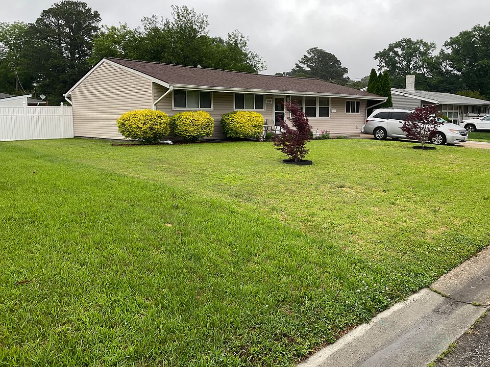 Front of house looking southeast.