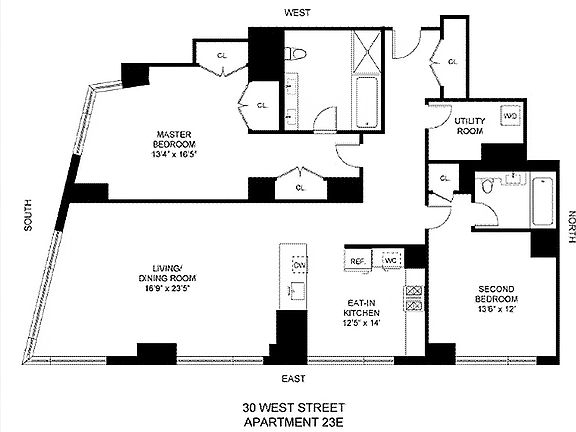 2nd image of 30 West St APT 23E