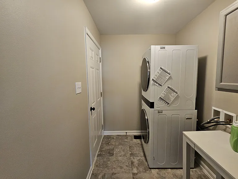 Door on left access to garage