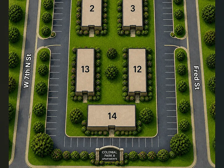 Colonial Park II Community Map