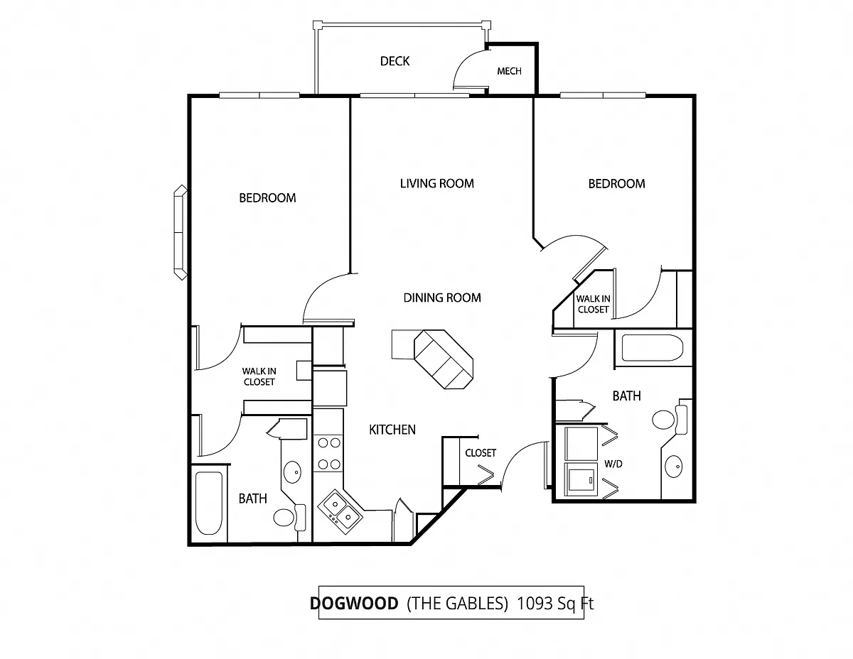 Floor plan Dahlia & Dogwood