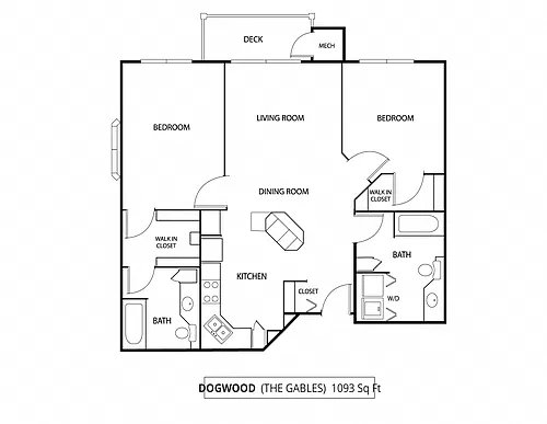 Floor plan Dahlia & Dogwood