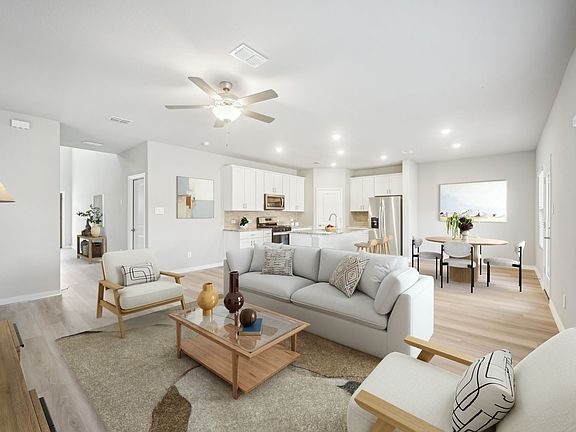 The Lassen floorplan with the Sleek interior package.