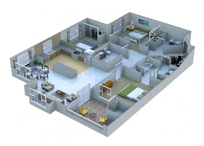 Floor plan Graphite