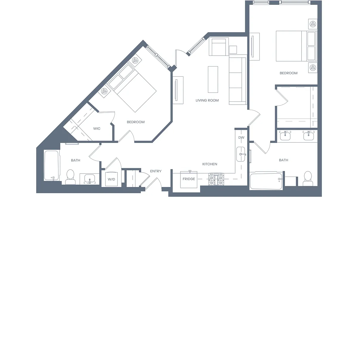 Floor plan B134