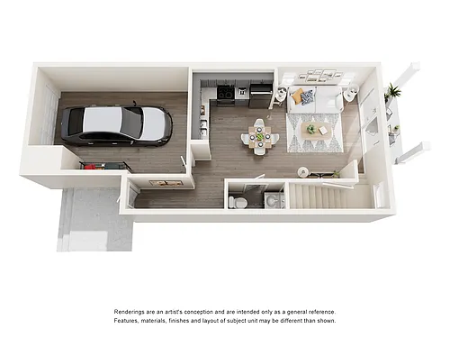 Floor plan Townhome