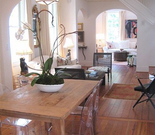 Kitchen toward living room