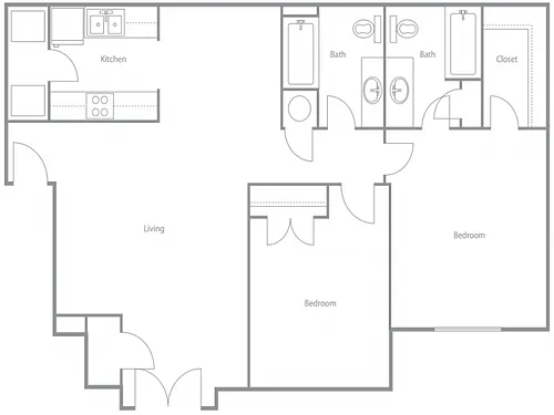 Floor plan B1