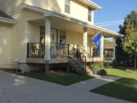 House with landscaping
