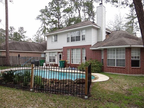 Pool with landscaping