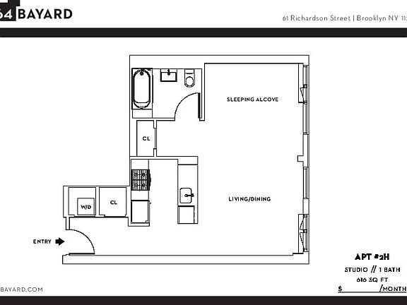 2nd image of 61 Richardson St #22H