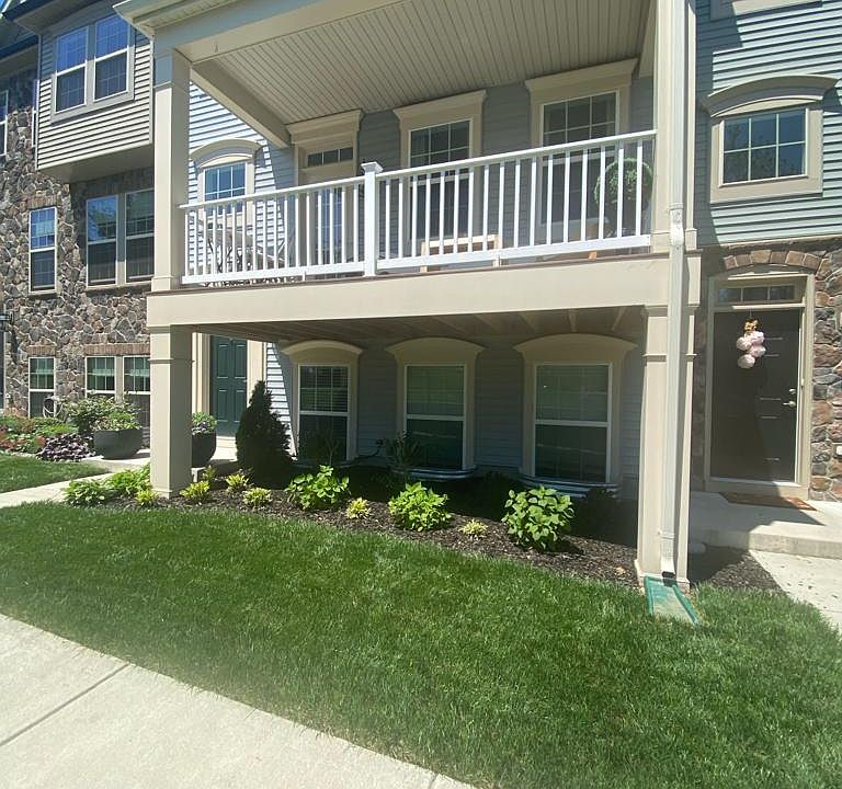 Front of house with front porch