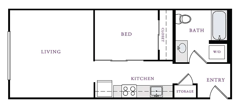 Floor plan OA6.1