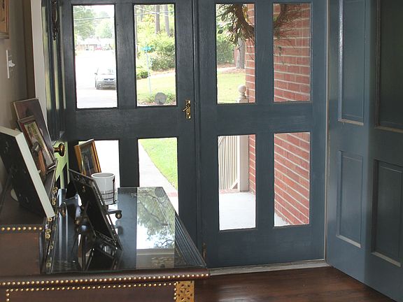 Front Double Door Entrance
