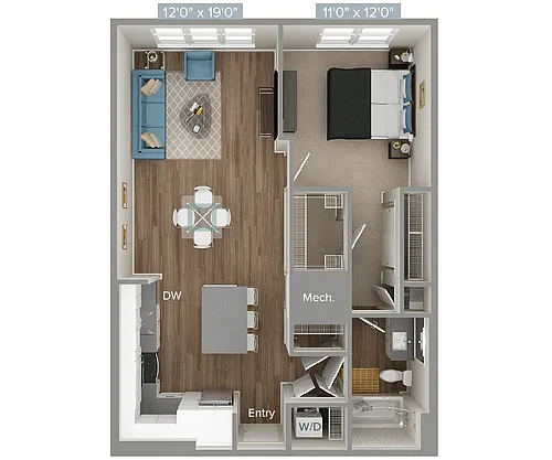 Floor plan A13-1