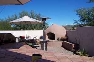Backyard BBQ & Fireplace
