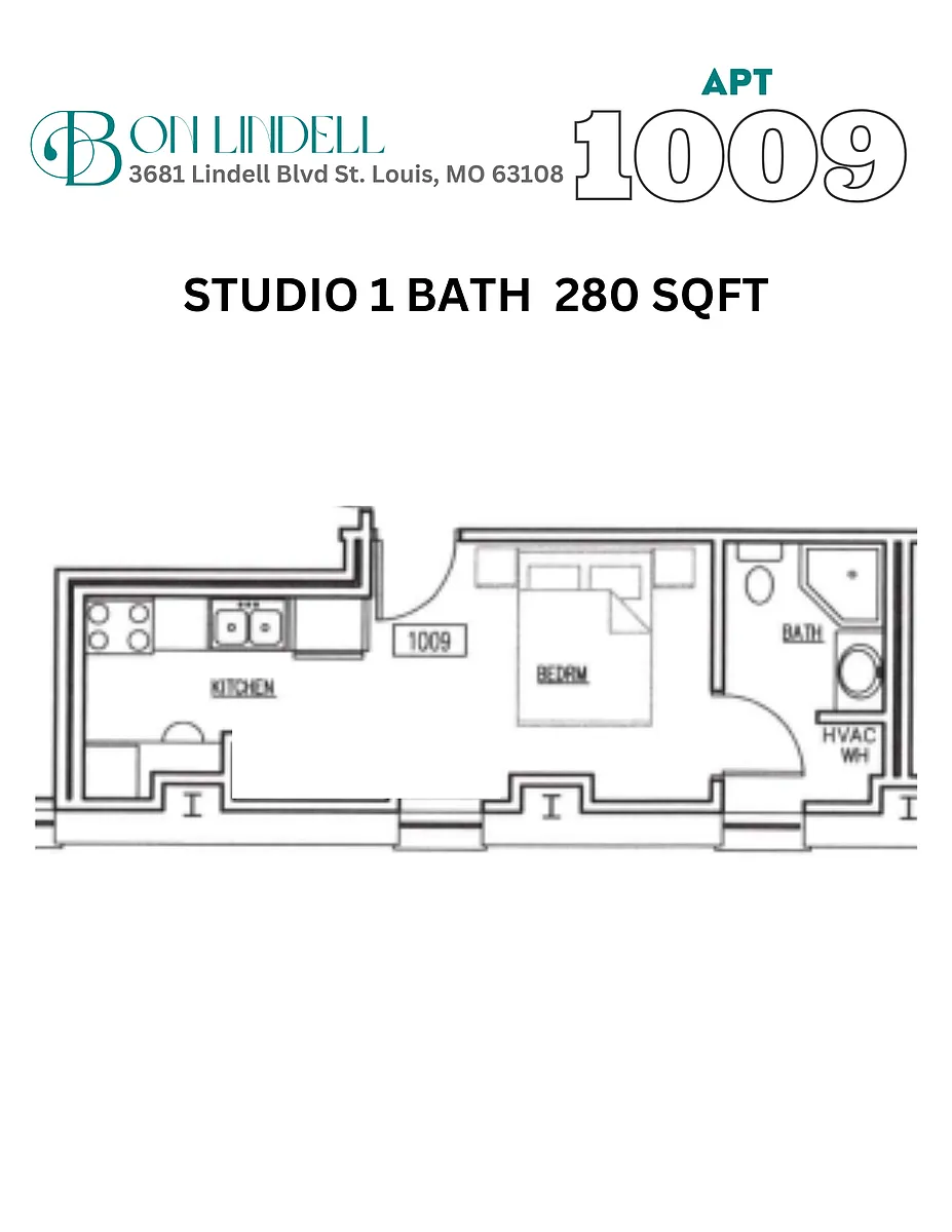 Floor plan 1009