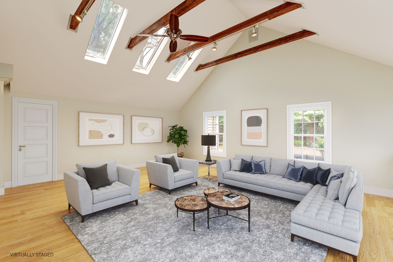  Great Room-Virtually Staged