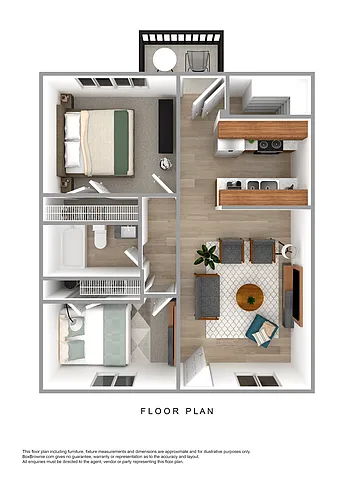 Floor plan 2X1 B1