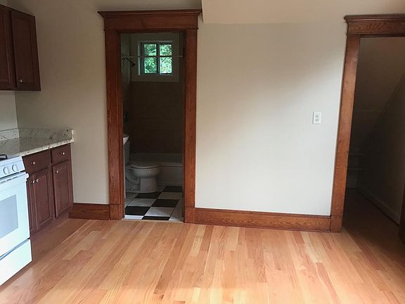 kitchen and bathroom view