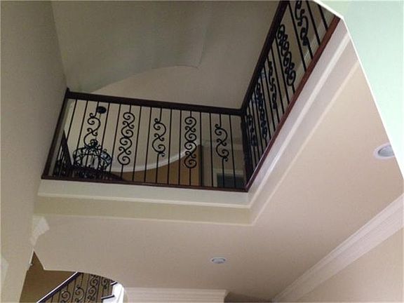 Beautiful wrought iron railings