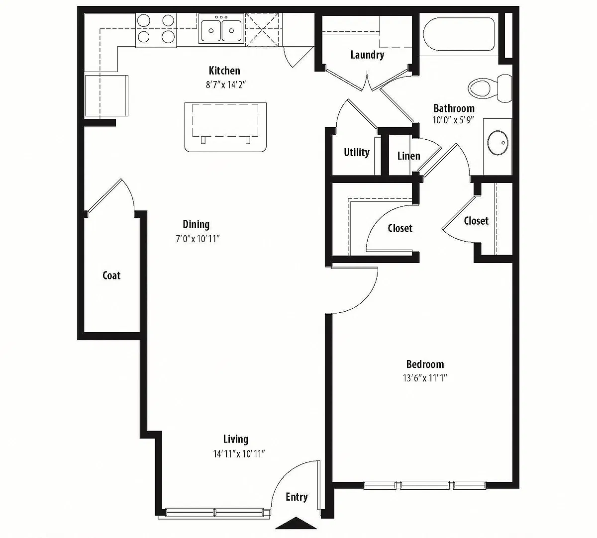 Floor plan A1