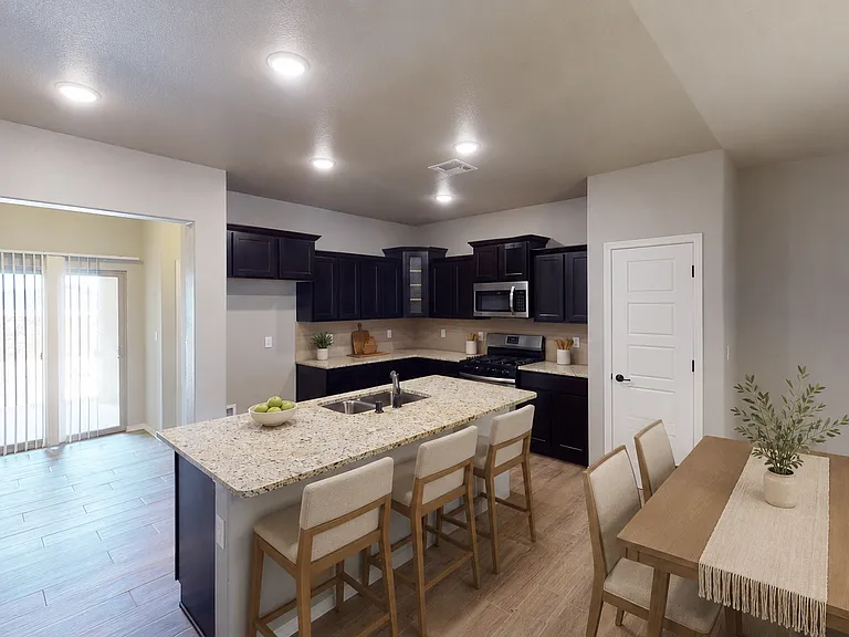 Virtual Staged Kitchen