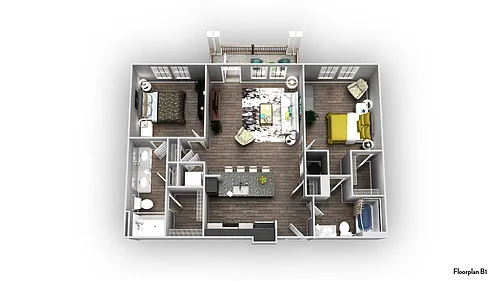 Floor plan B1