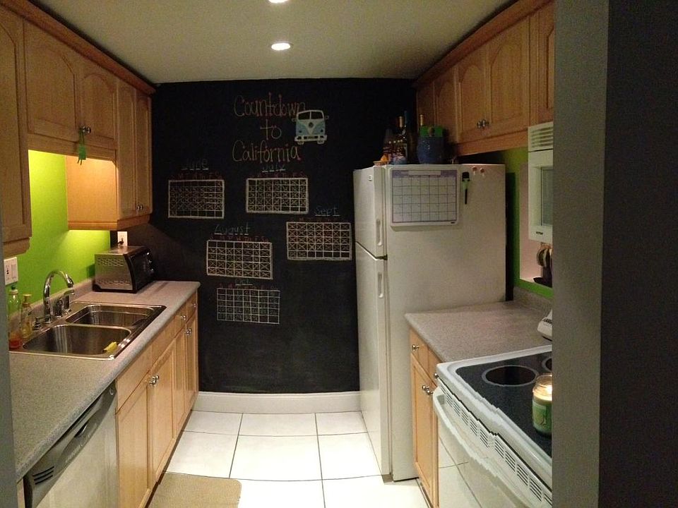 Kitchen (Chalkboard Wall)