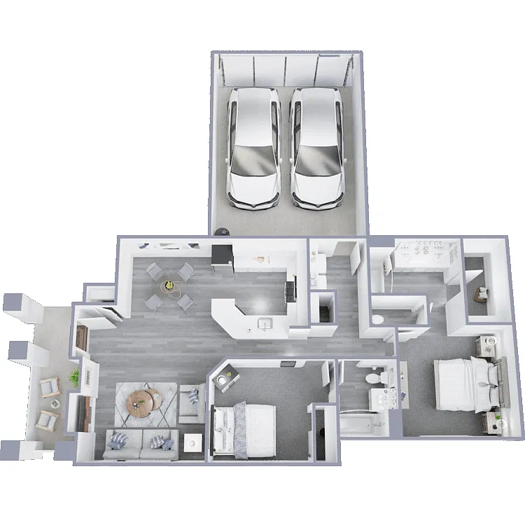 Floor plan Tuscany Flat A Renovated