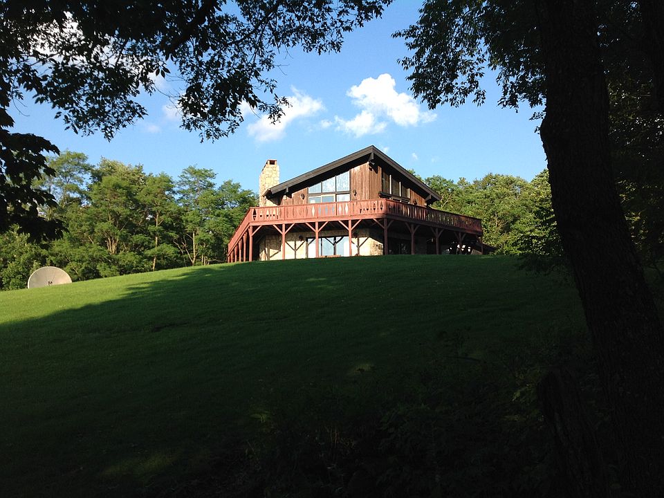 West side of home